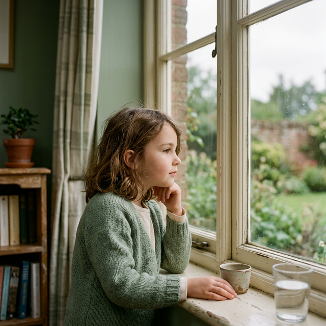 Parçalanan aile hissi yaşayan çocuk