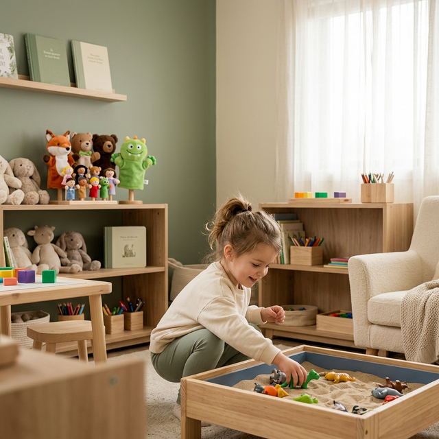 Oyun odasının terapötik ortamı